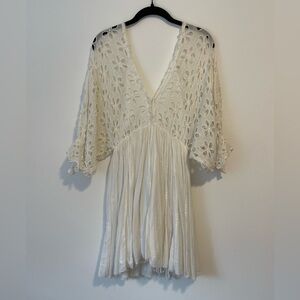 Free People Eyelet Lace Dress